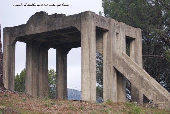 Restos de la obra en perfecto estado