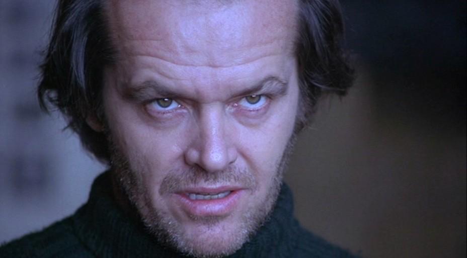 Inigualabre Jack Nicholson interpretando a Jack Torrance