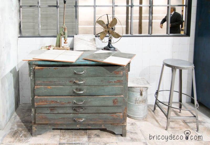 estilo industrial en Cevisama 2016