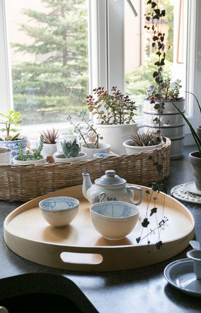 Detalles decorativos de la cocina