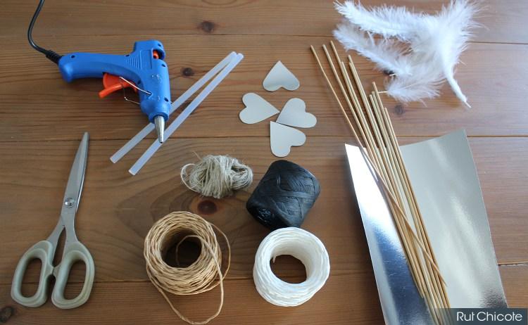 Materiales-flechas-de-san-valentin