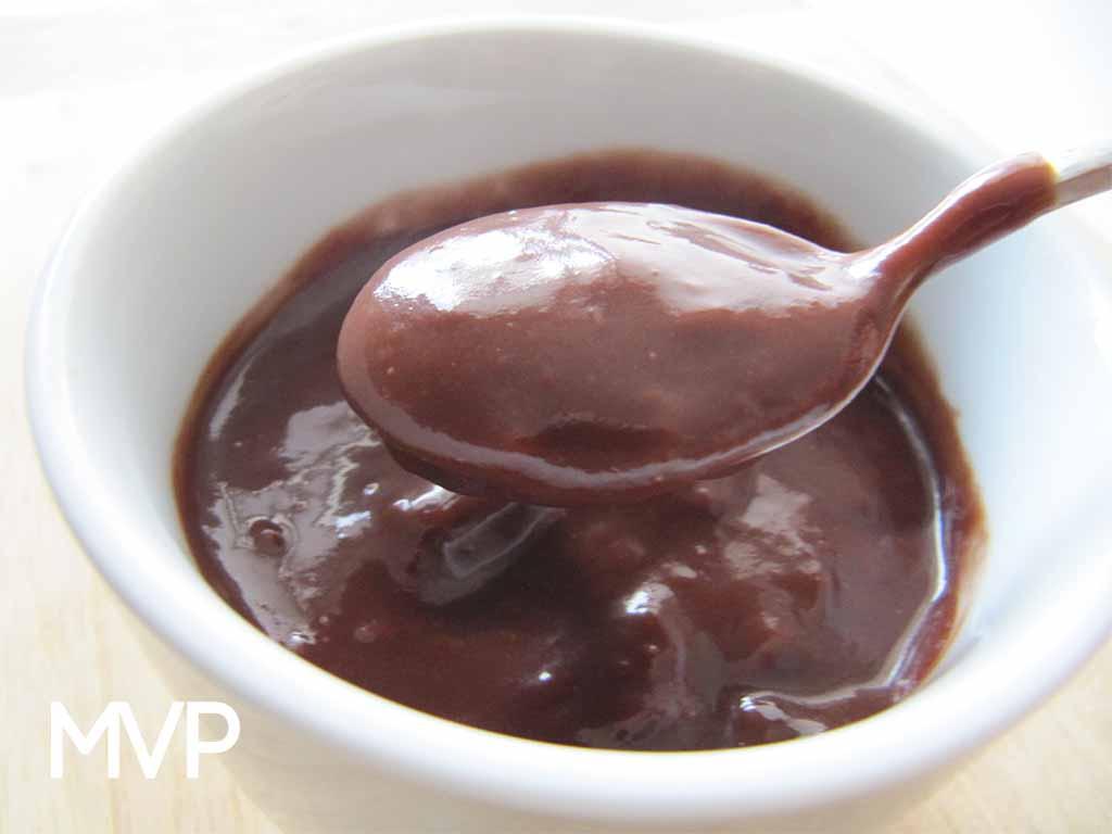chocolate espeso vegano
