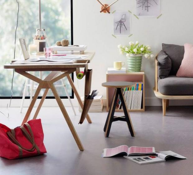 mesa de estudio diseño madera