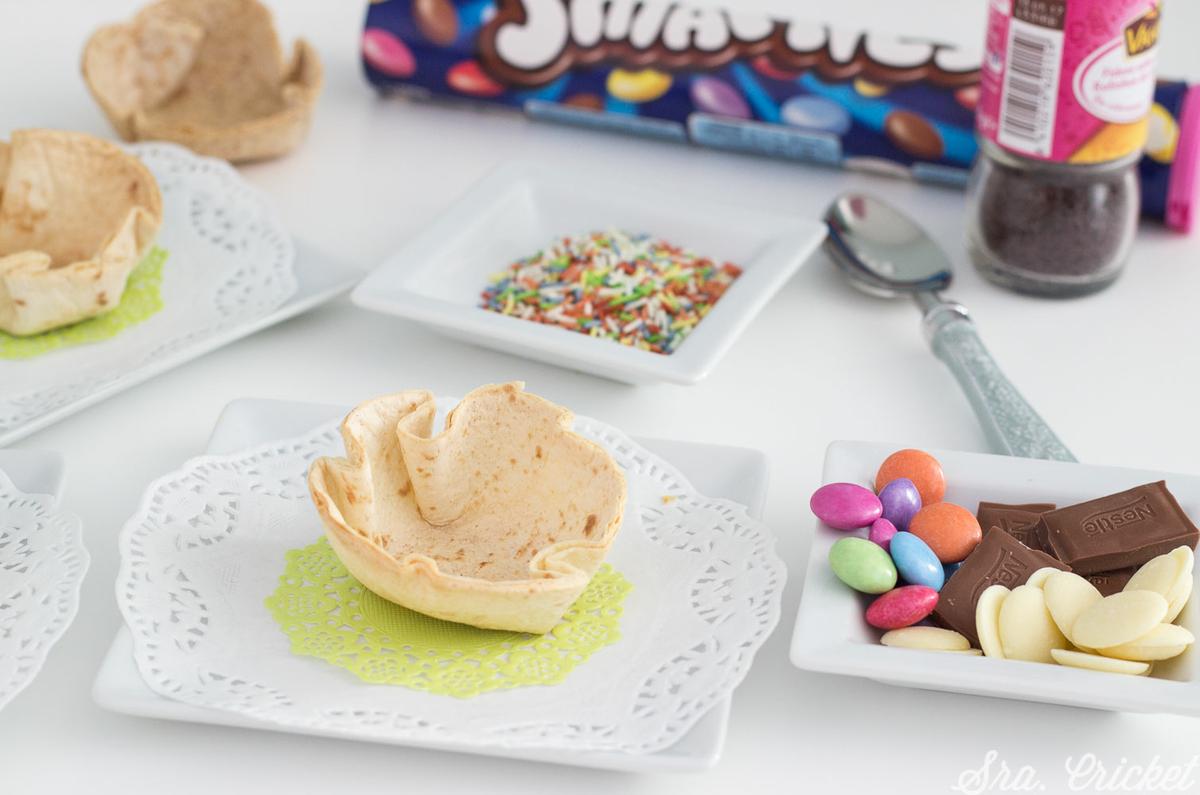 tulipas con tortitas maiz
