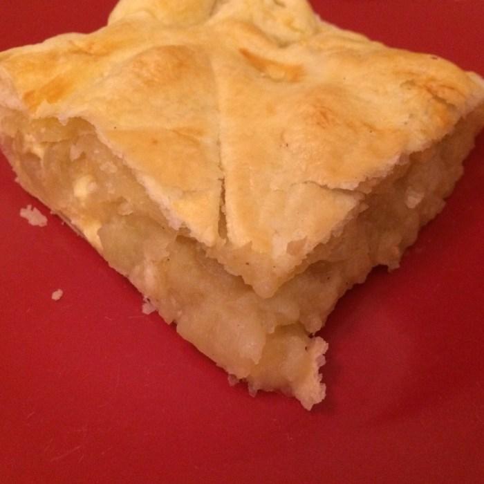 Tarta de manzana light