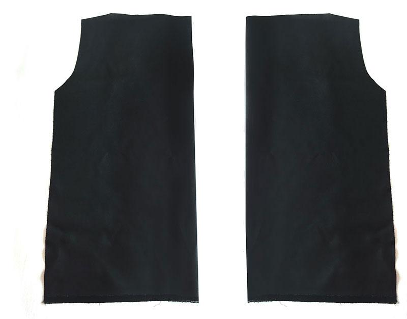 Chaqueta de punto y polipiel de un cardigan básico -DIY-