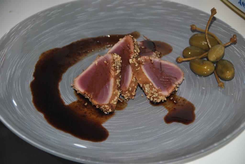 tataki de atún rojo