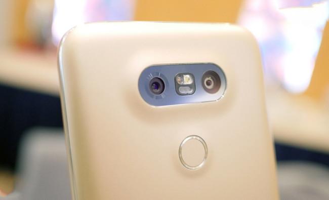 Las dos cámaras del LG G5