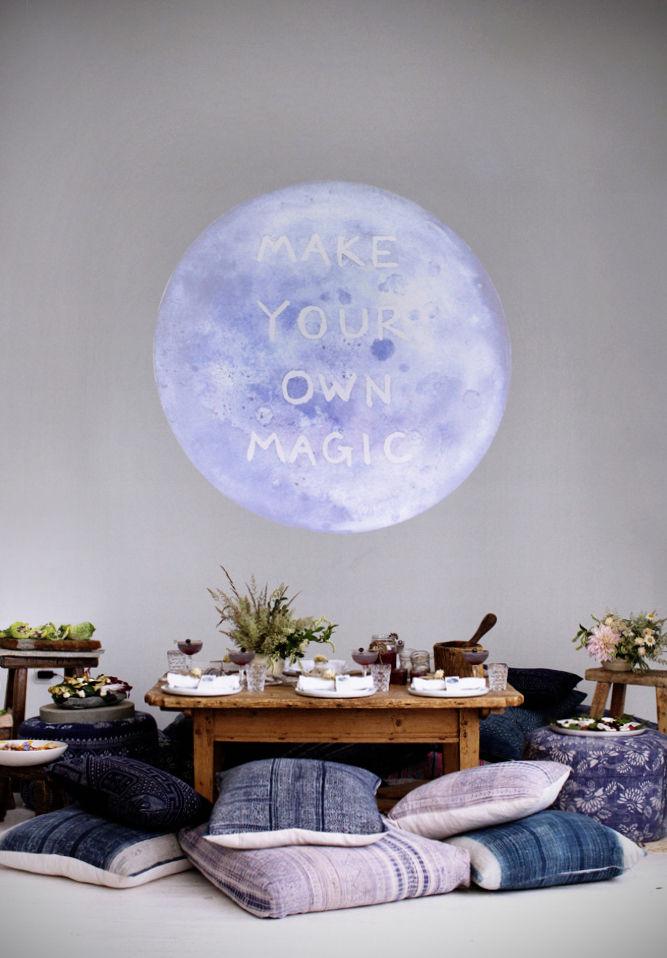 Imagen del espacio y la decoración de la fiesta