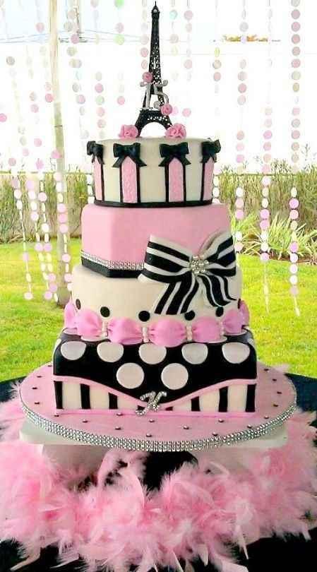 decoracion, modelos y diseño de tortas de 15 años (9)