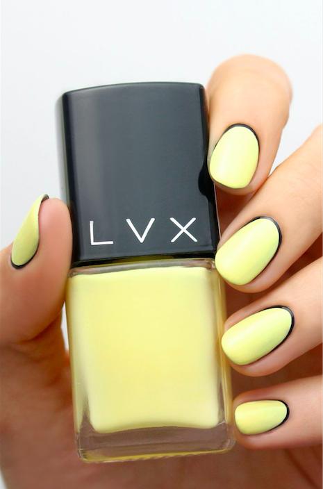 uñas amarillas