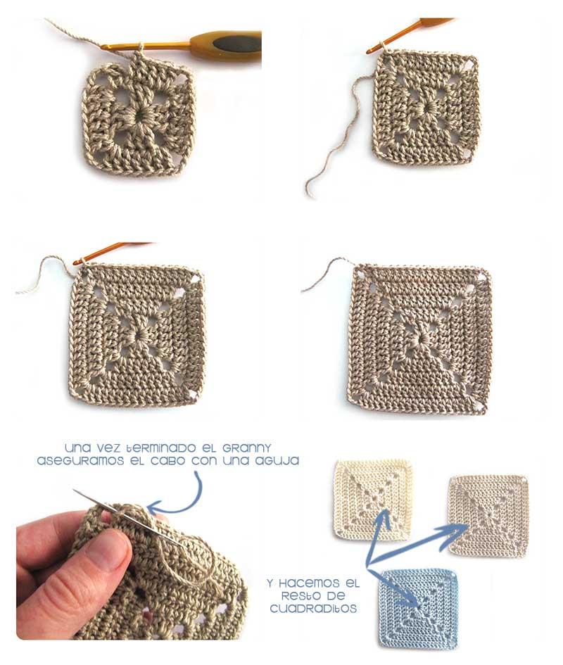 patron cojin crochet
