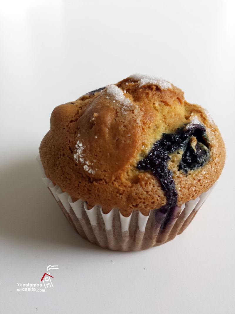 Blueberry muffins - Yaestamosencasita.com