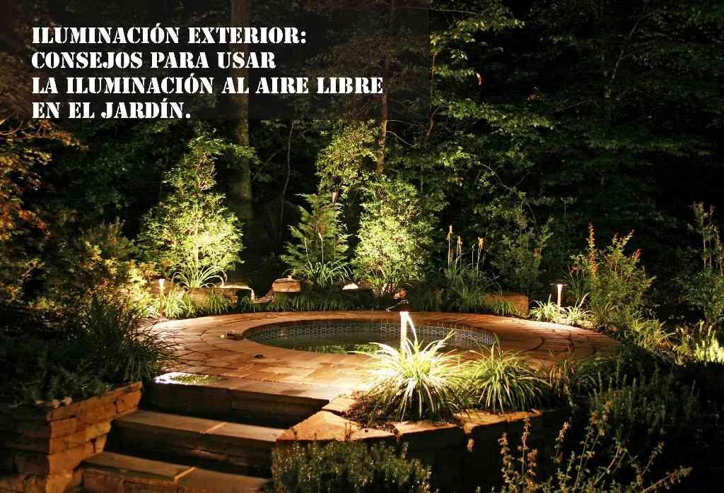 iluminacion al aire libre