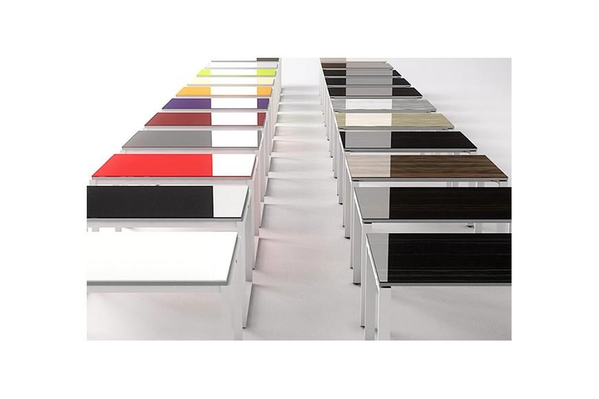 Acabados melamina con cristal brillante Luxe