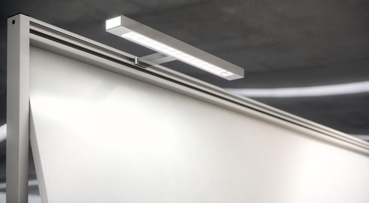 Detalle luz espacio de trabajo