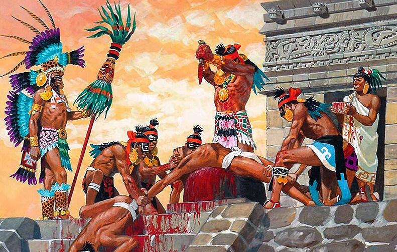 Tenochtitlan sacrificio
