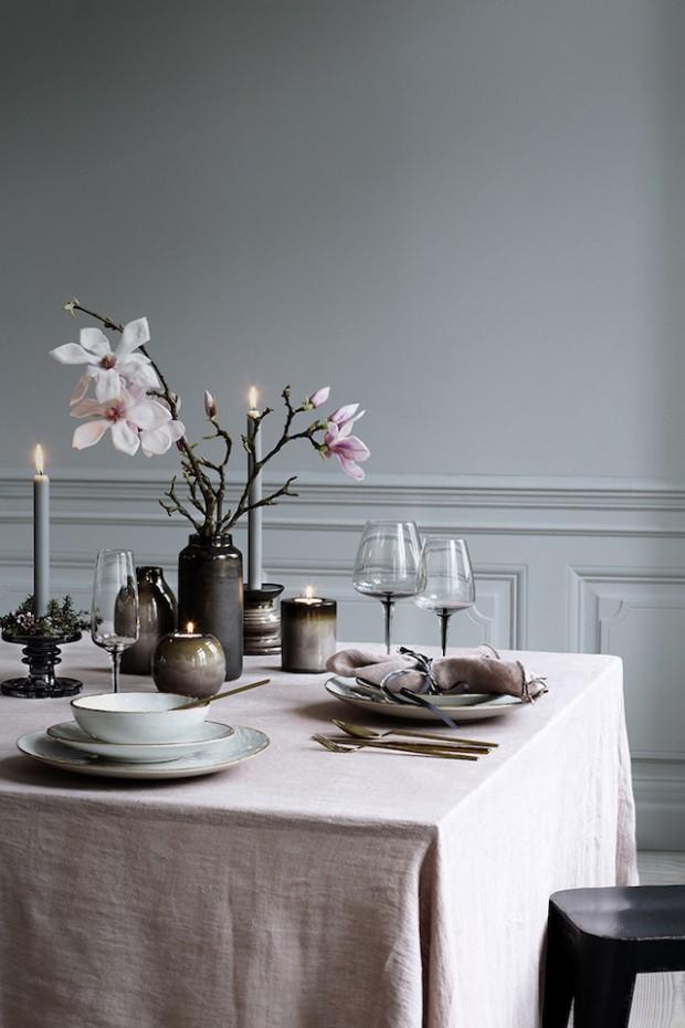 pink table decoration