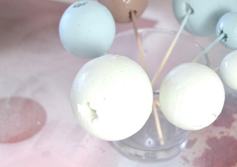 pintar bolas de porex 4