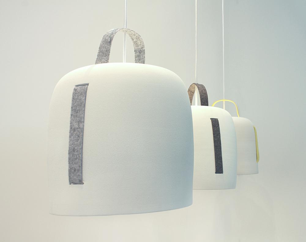 Diseño de muebles - Cowbell Lamp Silvia Ceñal Massmi