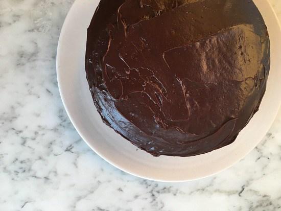 Torta doble chocolate y dulce de leche - Devils food