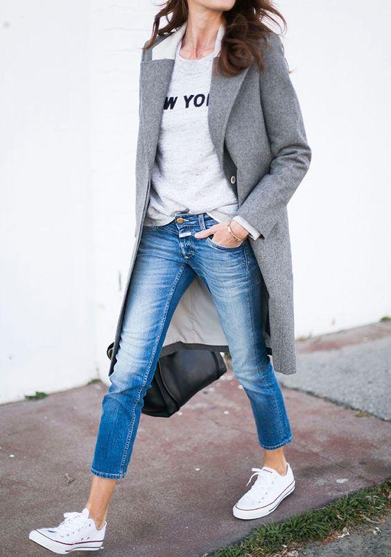 sneakers con jeans