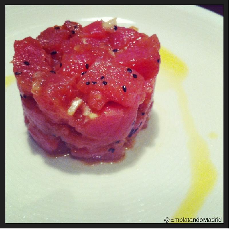 Tartare de atún oriental