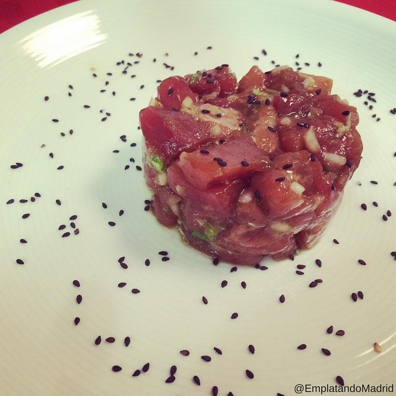 Receta de tartar de atún rojo oriental