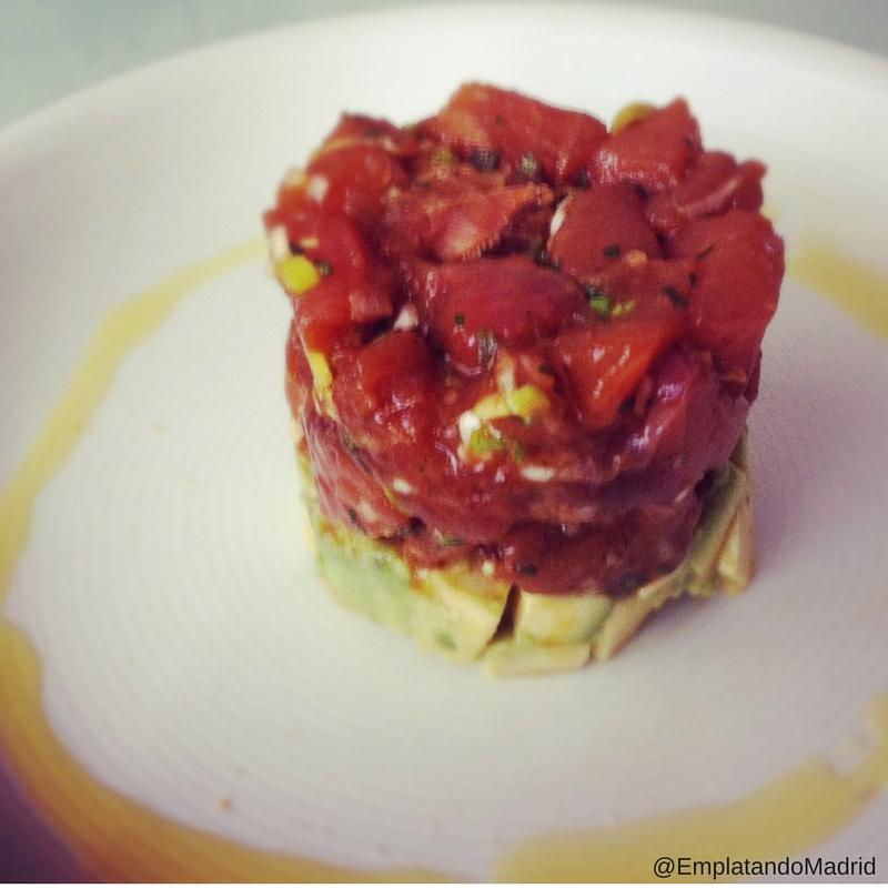 Receta de tartar de atún rojo oriental