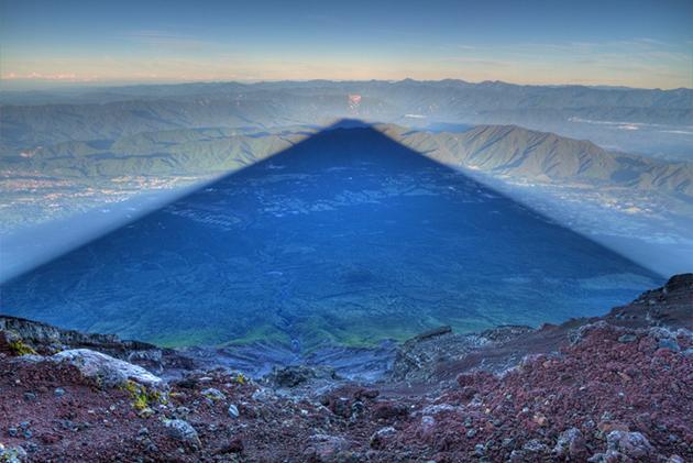 perspectiva monte Fuji