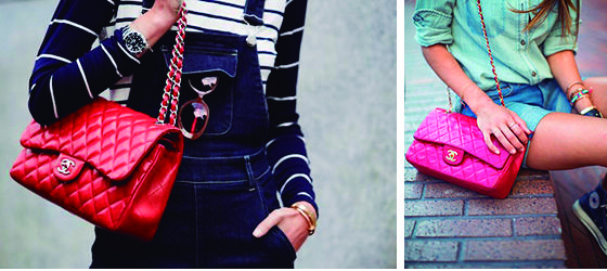3 objetos de deseo, imprescindibles, Bolso 2.55 chanel color