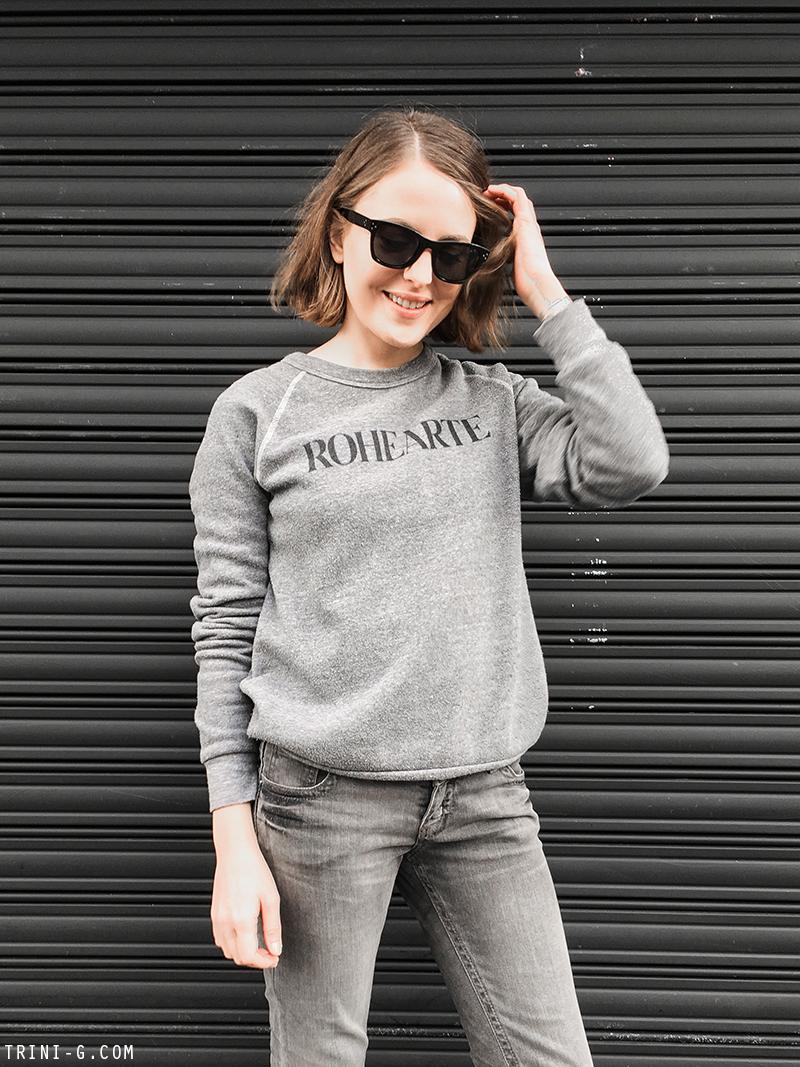 Trini | Rodarte sweatshirt Nike Air Max sneakers