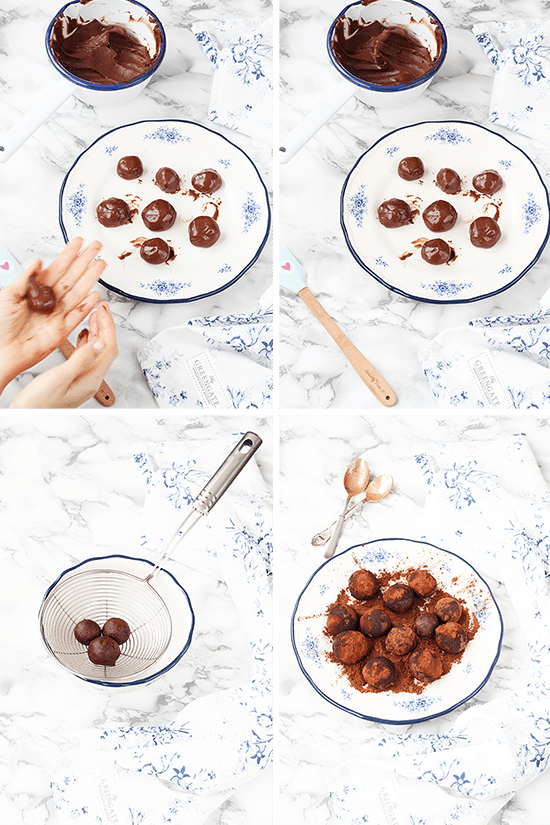 Buñuelos-chocolate