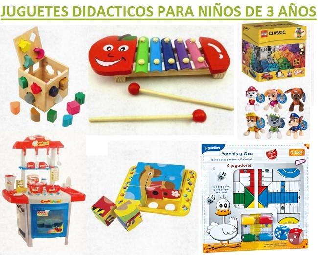 juguetes didacticos para niños de 3 años