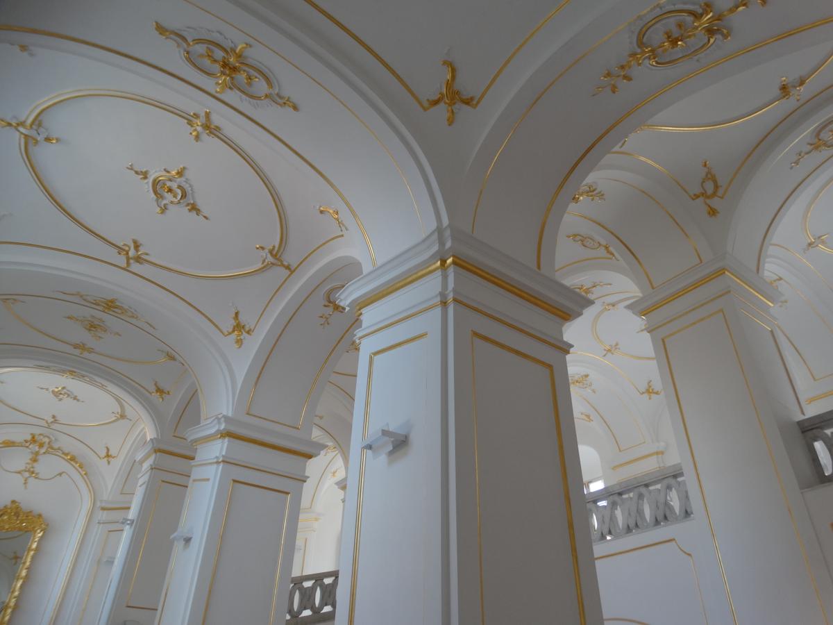 Detalle de la escalera