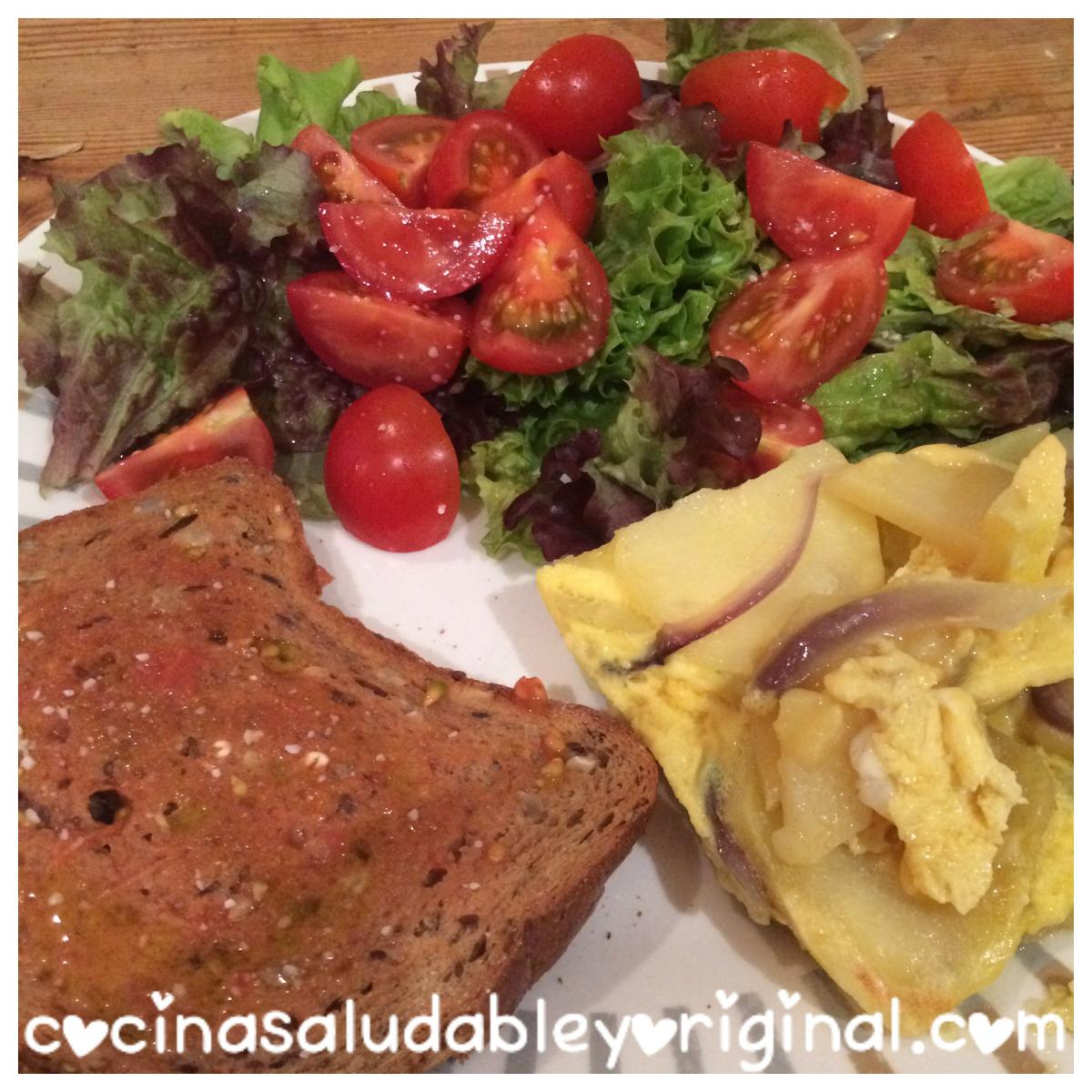 Tortilla de patatas express