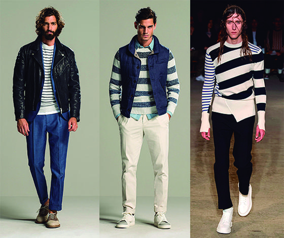 Tendencias Hombre, primavera 2016 , raya marinera