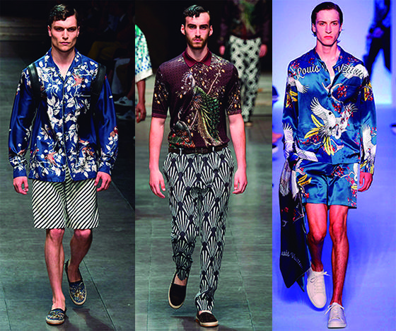 Tendencias Hombre, primavera 2016 , estampados florales