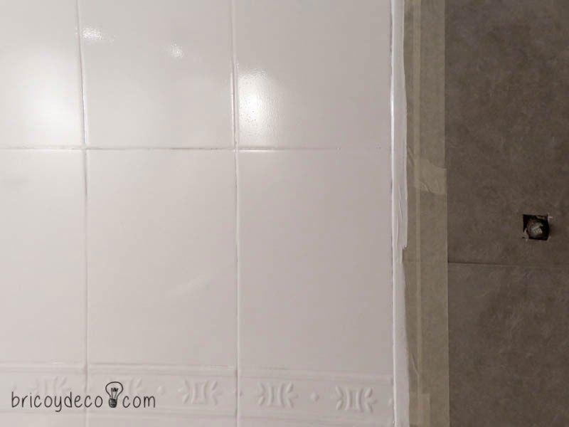 pintar muebles de melamina con pintura para azulejos