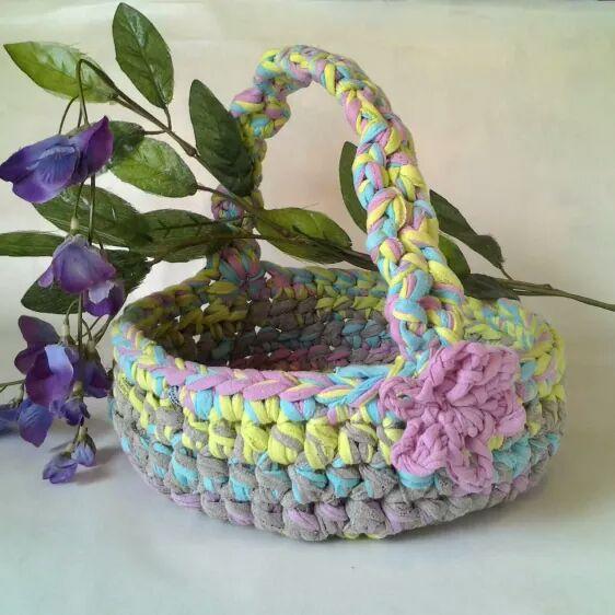 canasta crochet