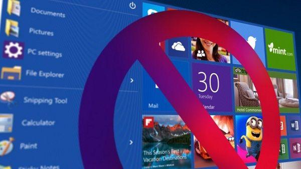 Contras de Windows 10