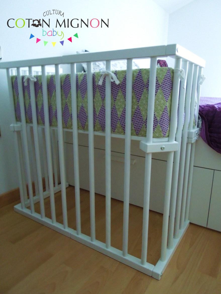 Protector de Cuna en Patchwork