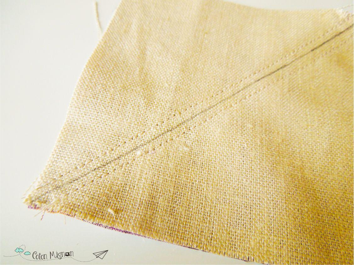 diagonal y coser paralelo