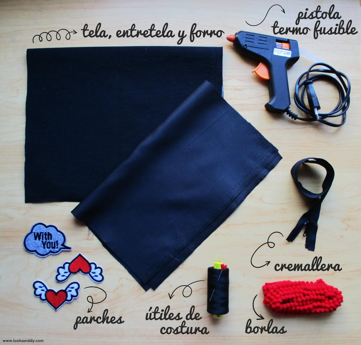 2 DIY Clutch con parches