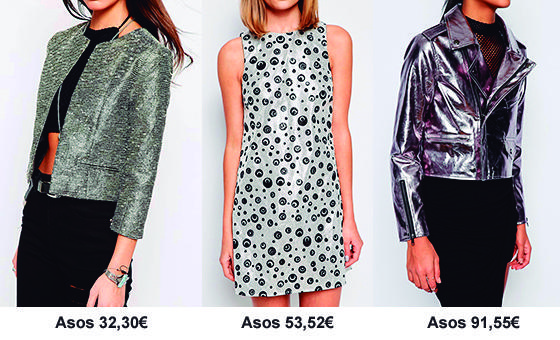 Tendencia, metálicos. Asos