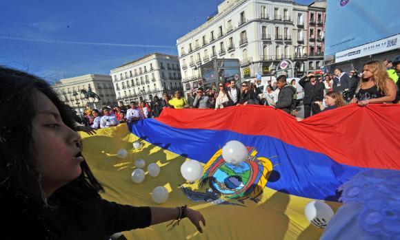 Ecuatorianos en el extranjero