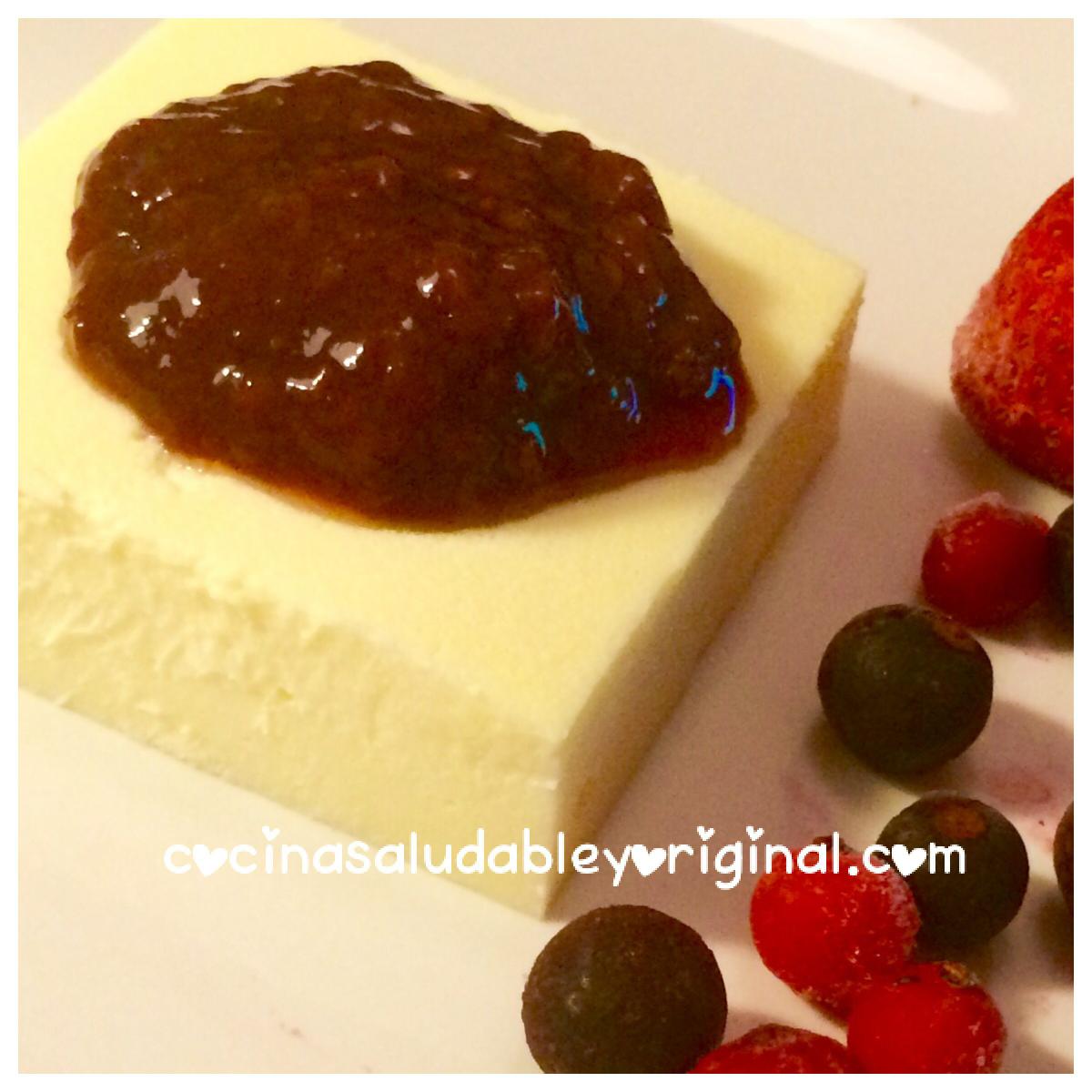 cheesecake o pastel de queso light