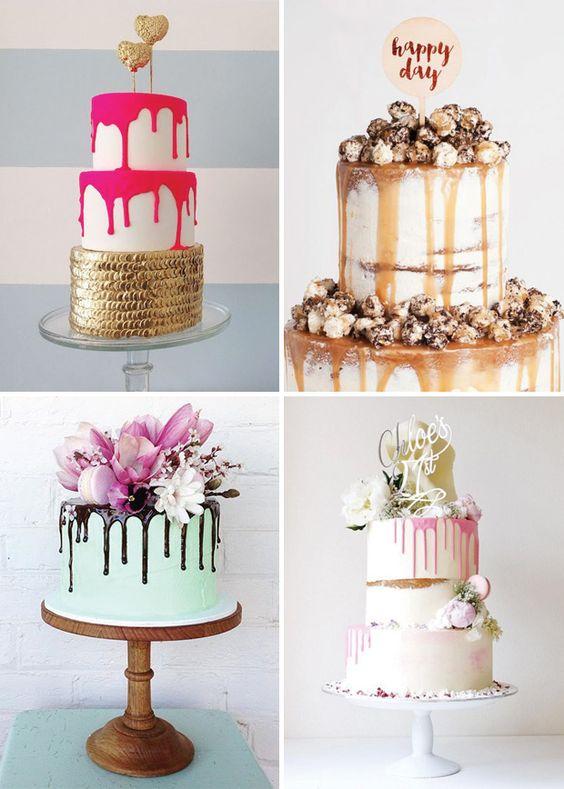 drip cakes