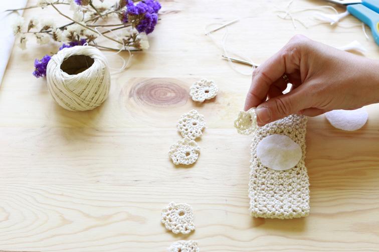 Cinta para bebés a crochet 9