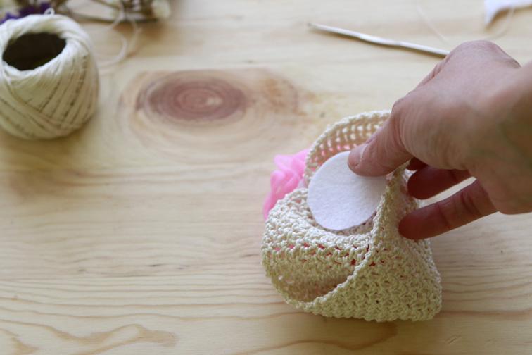 Cinta para bebés a crochet 16